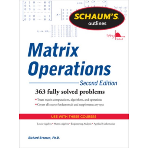 McGraw-Hill Education - Europe Schaum's Outline of Matrix Operations (häftad, eng)