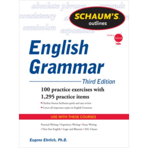 McGraw-Hill Education - Europe Schaum's Outline of English Grammar, Third Edition (häftad, eng)