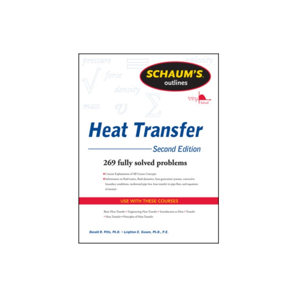 Produktbild för Schaum's Outline of Heat Transfer (häftad, eng)