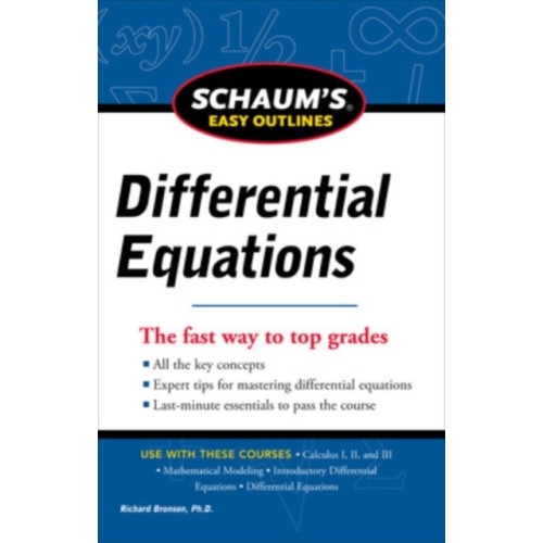 McGraw-Hill Education - Europe Schaum's Easy Outline of Differential Equations, Revised Edition (häftad, eng)