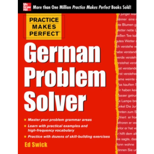 McGraw-Hill Education - Europe Practice Makes Perfect German Problem Solver (häftad, eng)