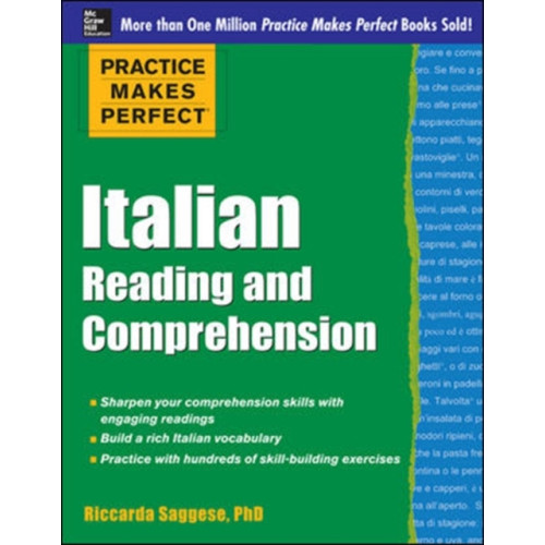 McGraw-Hill Education - Europe Practice Makes Perfect Italian Reading and Comprehension (häftad, eng)