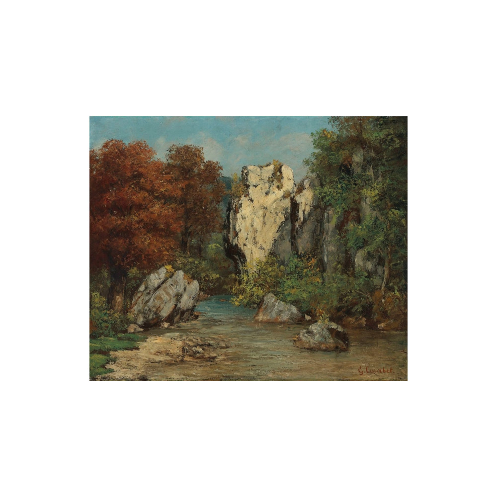 Produktbild för Gustave Courbet (häftad, eng)