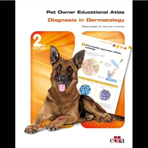 Edra Spa Pet Owner Educational Atlas: Diagnosis in Dermatology -2nd edition (bok, spiral, eng)