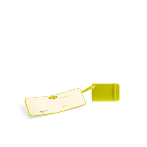 Moleskine srl Moleskine Luggage Tag Lemon Green