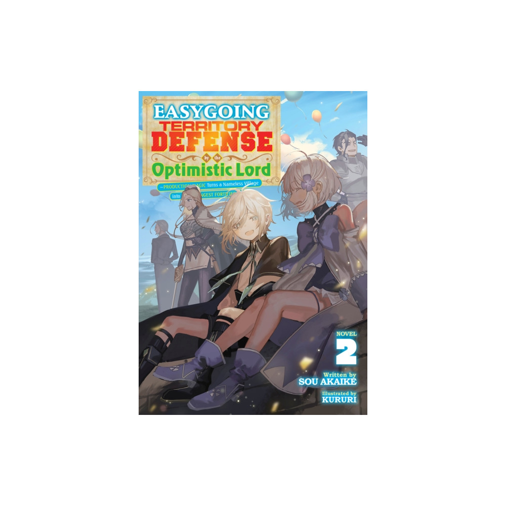 Produktbild för Easygoing Territory Defense by the Optimistic Lord: Production Magic Turns a Nameless Village into the Strongest Fortified City (Light Novel) Vol. 2 (häftad, eng)