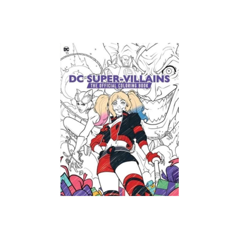 Produktbild för DC Super-Villains: The Official Coloring Book (häftad, eng)