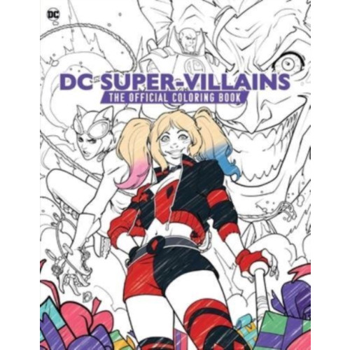 Insight Editions DC Super-Villains: The Official Coloring Book (häftad, eng)