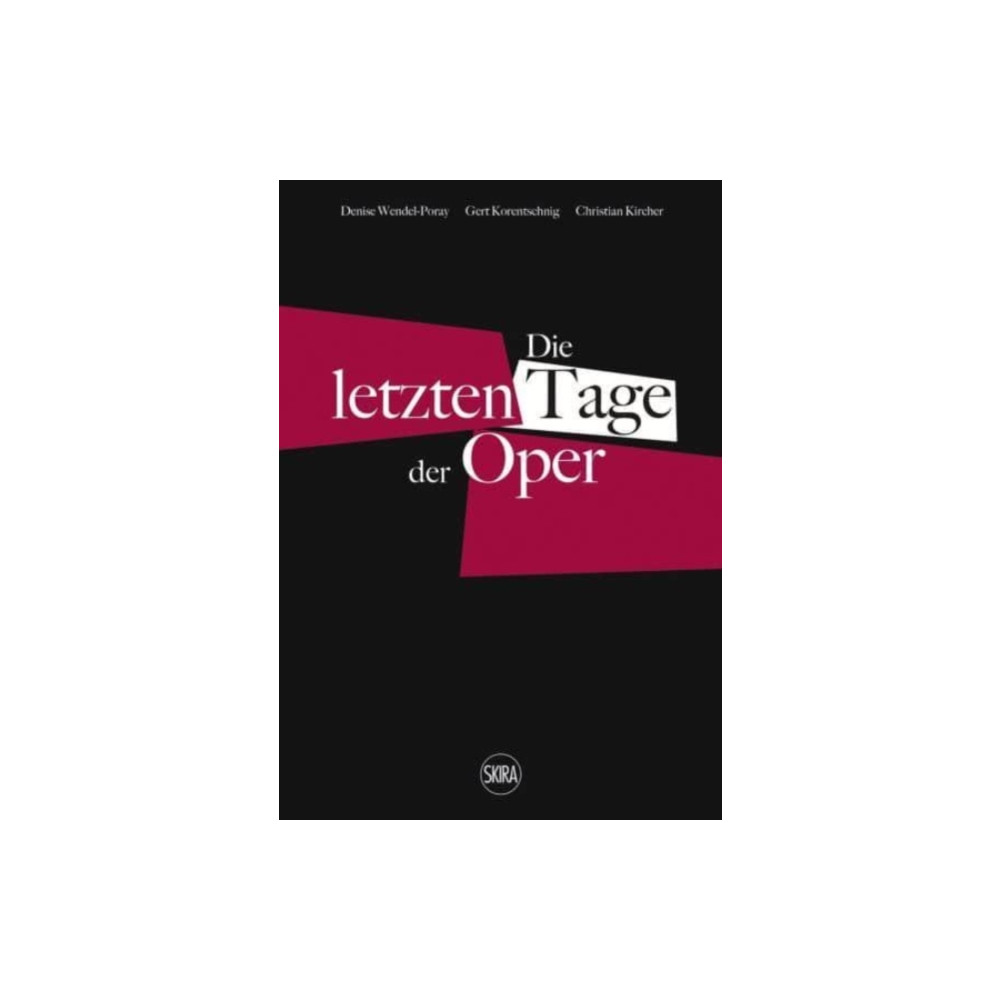 Produktbild för Die letzten Tage der Oper (German edition) (häftad, eng)