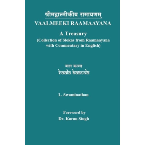 Motilal Banarsidass Publications Vaalmeeki Raamaayan: (häftad, eng)