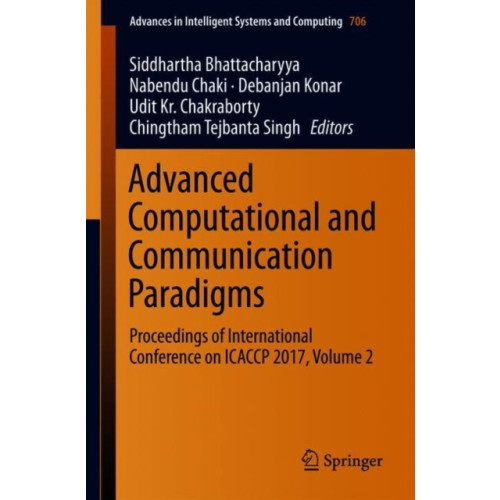 Springer Verlag, Singapore Advanced Computational and Communication Paradigms (häftad, eng)