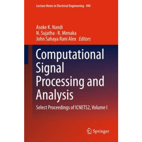 Springer Verlag, Singapore Computational Signal Processing and Analysis (inbunden, eng)