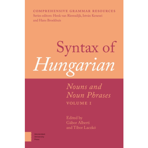 Amsterdam University Press Syntax of Hungarian (inbunden, eng)