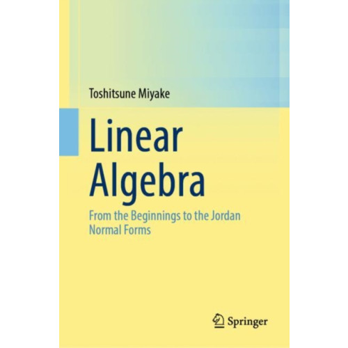 Springer Verlag, Singapore Linear Algebra (inbunden, eng)