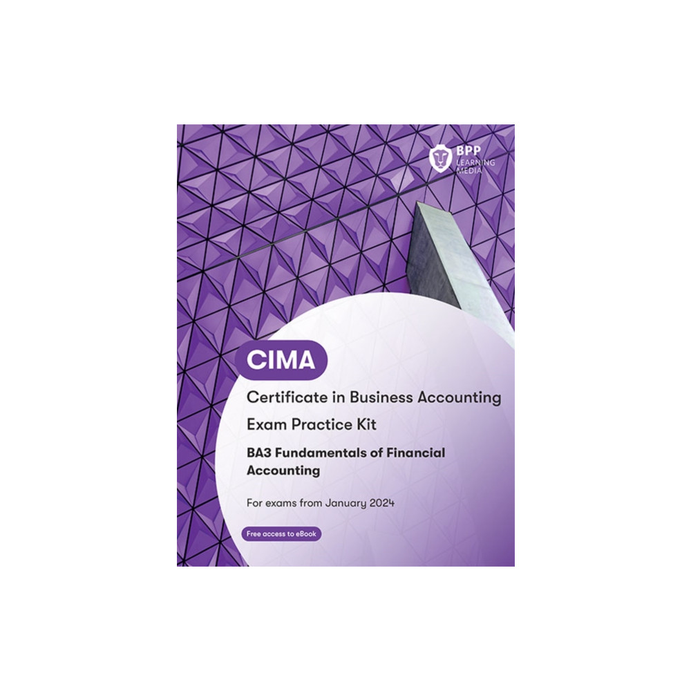 Produktbild för CIMA BA3 Fundamentals of Financial Accounting (häftad, eng)
