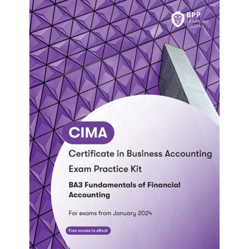 BPP Learning Media CIMA BA3 Fundamentals of Financial Accounting (häftad, eng)