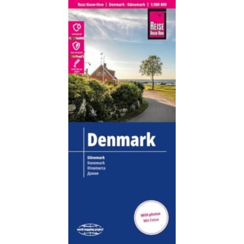 Reise Know-How Verlag Peter Rump GmbH Denmark (1:300.000)