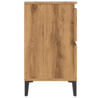 Produktbild för Tvättställsskåp artisan ek 80x33x60 cm konstruerat trä