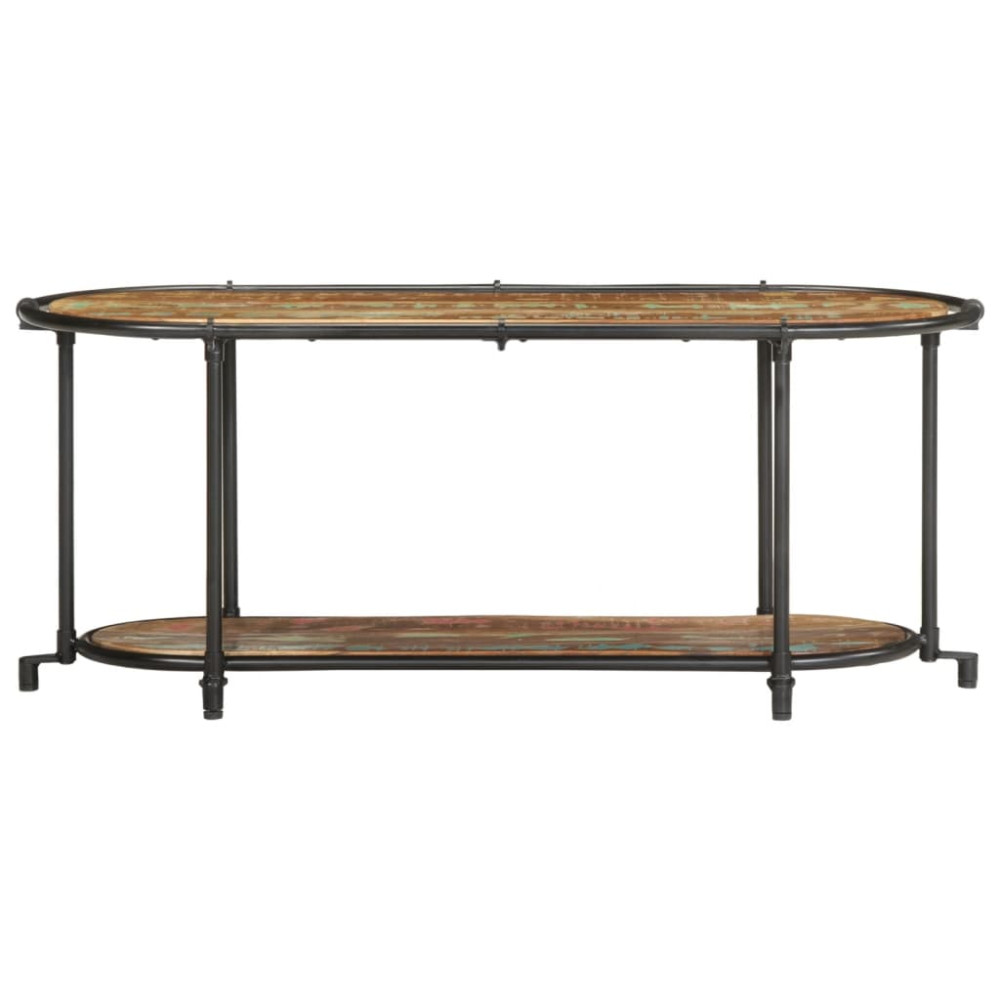 Produktbild för Tv-bänk 100x42x40 cm massivt återvunnet trä