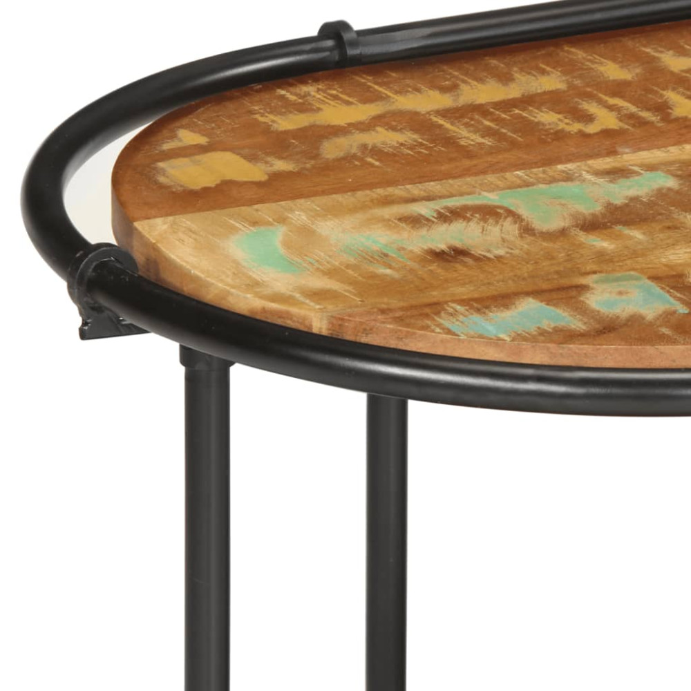 Produktbild för Tv-bänk 100x42x40 cm massivt återvunnet trä