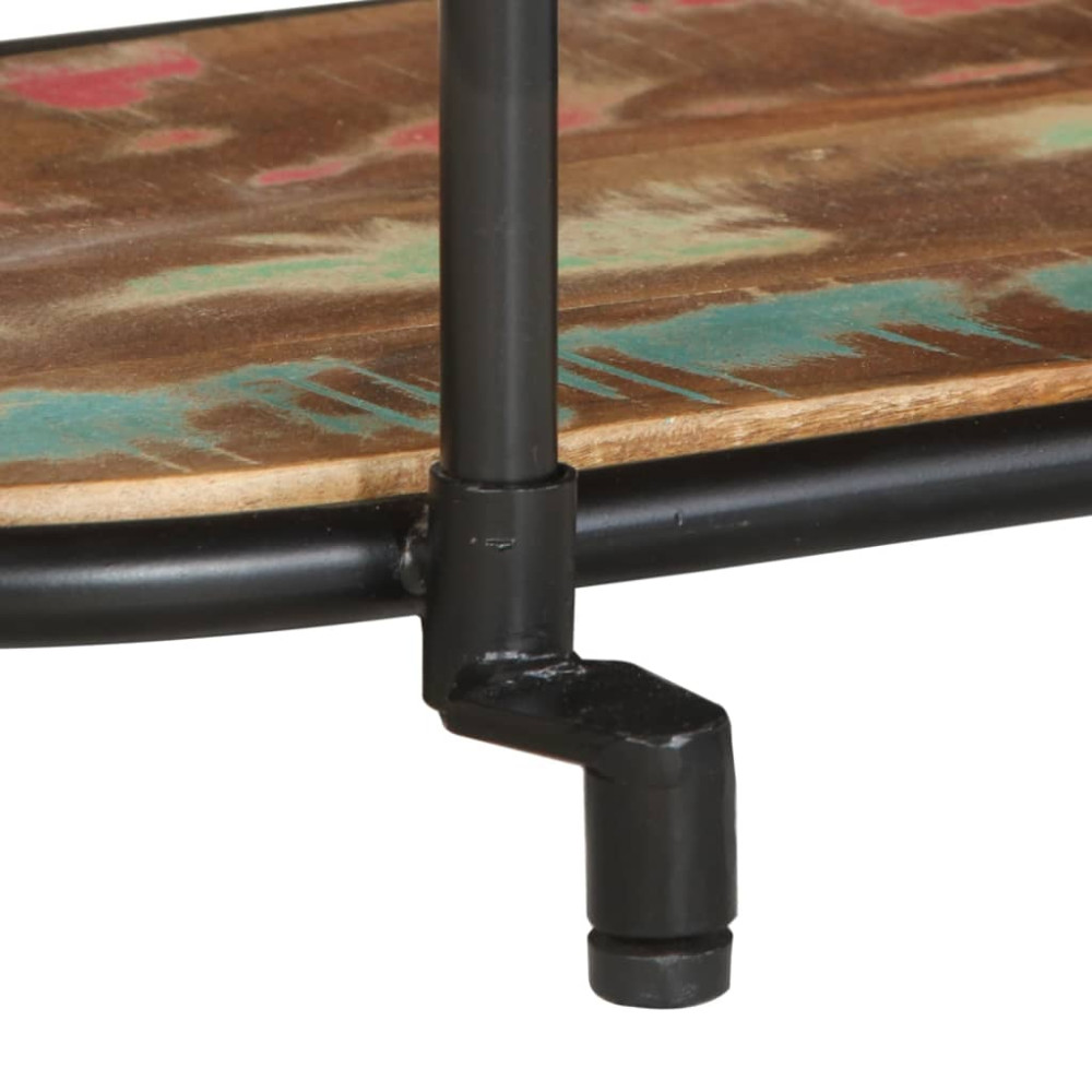 Produktbild för Tv-bänk 100x42x40 cm massivt återvunnet trä