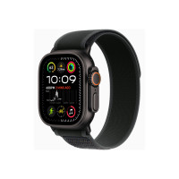 Produktbild för Apple Watch Ultra 2 - svart titan - smart klocka med Trail Loop - svart - 64 GB