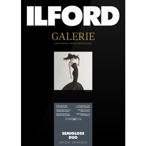 ILFORD Ilford Galerie Semi Gloss Duo 250g A4 100 Sheets