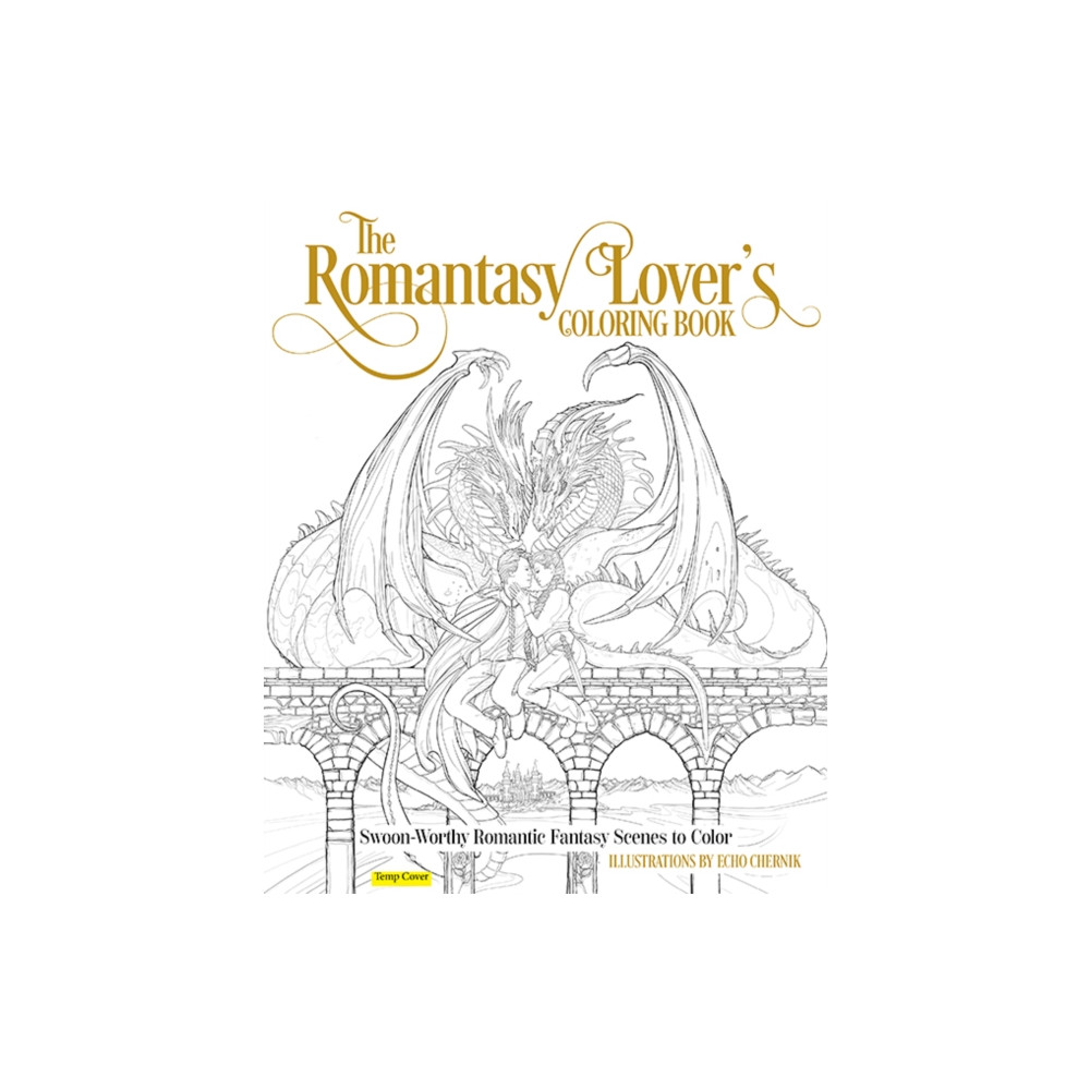 Produktbild för Magical Love: A Romantasy Coloring Book
