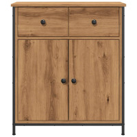 Produktbild för Skänk artisan ek 70x30x80 cm konstruerat trä