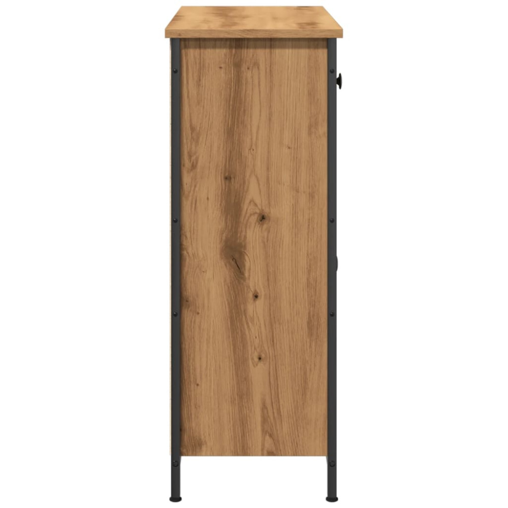 Produktbild för Skänk artisan ek 70x30x80 cm konstruerat trä
