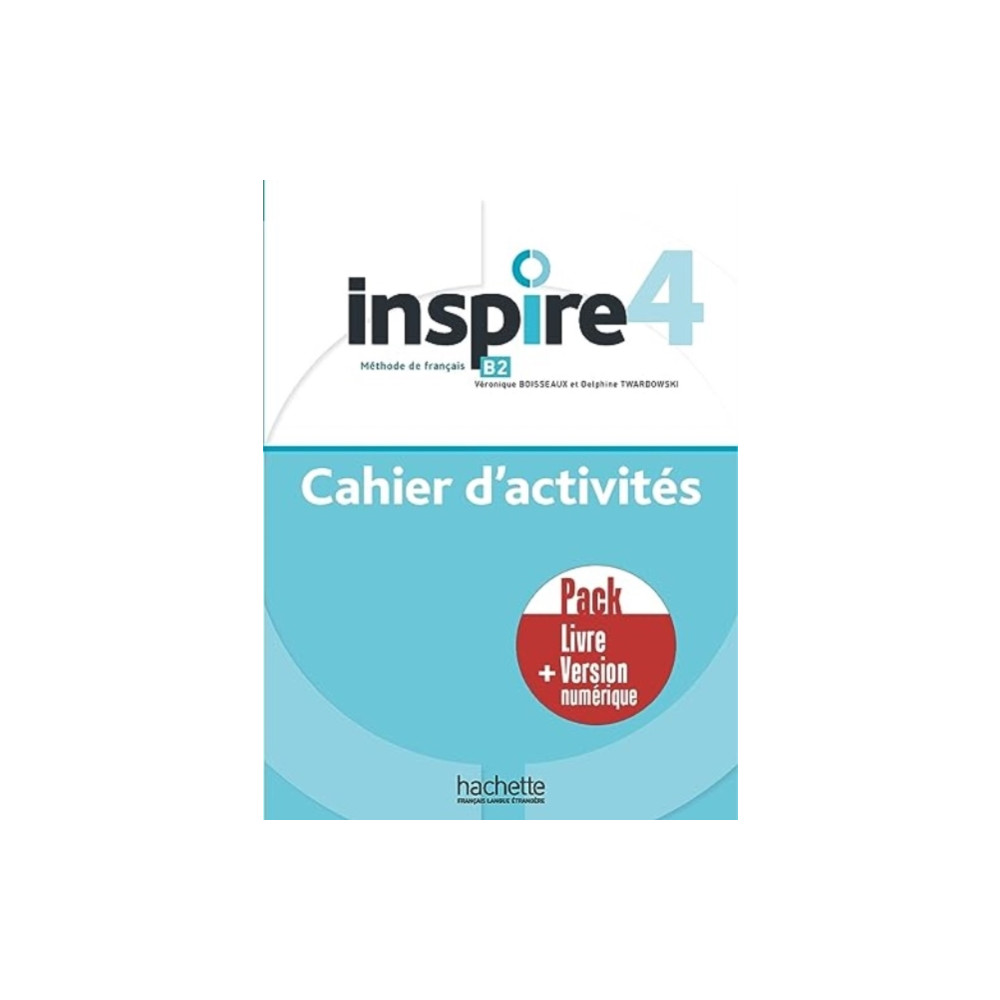 Produktbild för Inspire 4 - Pack Cahier d'activites + version numerique (häftad, eng)
