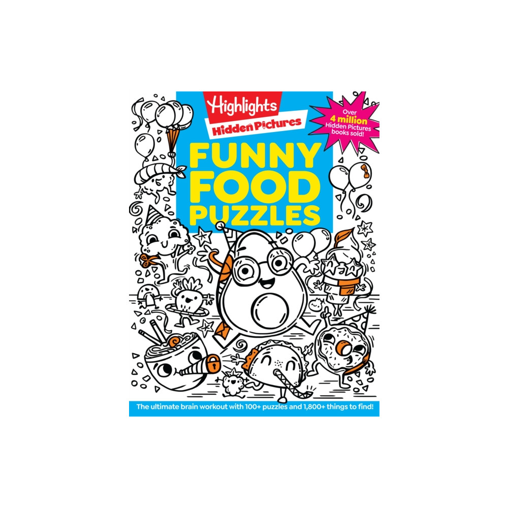 Produktbild för Funny Food Puzzles (häftad, eng)