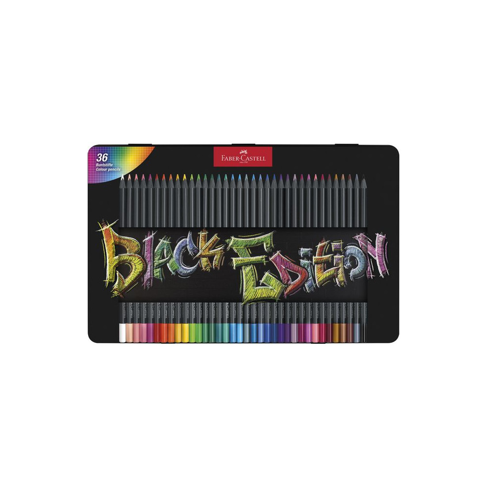 Produktbild för Färgpenna Black Edition 36/fp