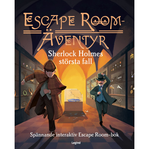 Alex Woolf Sherlock Holmes största fall : spännande interaktiv Escape Room-bok (inbunden)