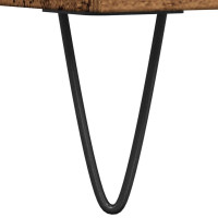 Produktbild för Tv-bänk åldrat trä 150x30x44,5 cm konstruerat trä