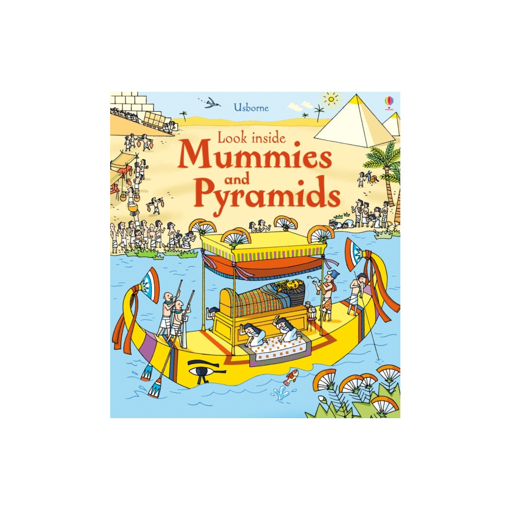 Produktbild för Look Inside Mummies & Pyramids (bok, board book, eng)