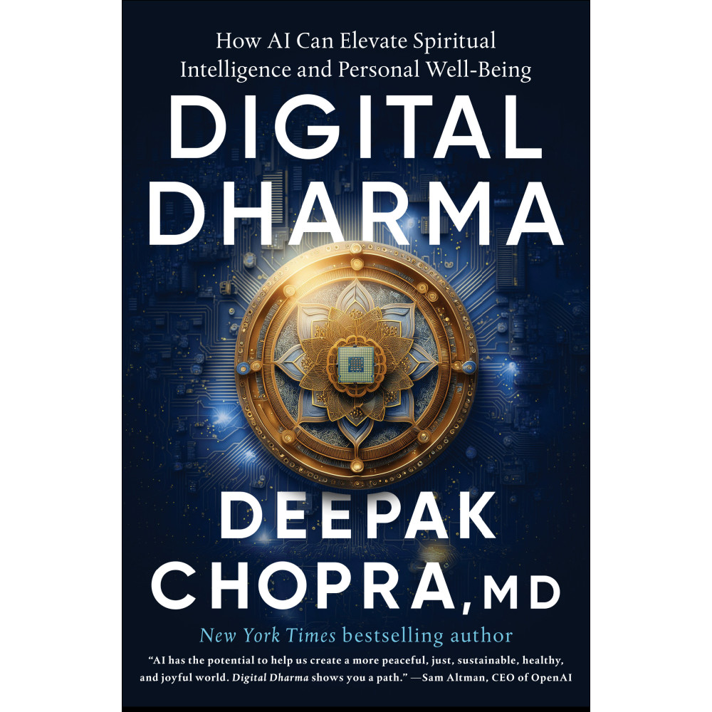 Produktbild för Digital Dharma: How AI Can Elevate Spiritual Intelligence and Personal Well-Being (inbunden, eng)