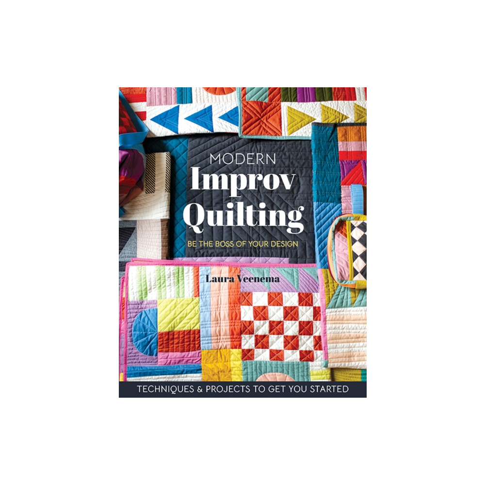 Produktbild för Modern Improv Quilting (häftad, eng)