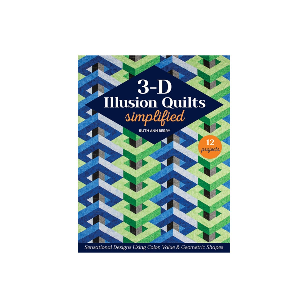 Produktbild för 3-D Illusion Quilts Simplified (häftad, eng)