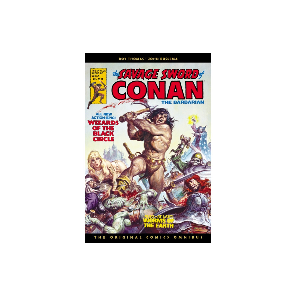 Produktbild för The Savage Sword of Conan: The Original Comics Omnibus Vol.2 (inbunden, eng)