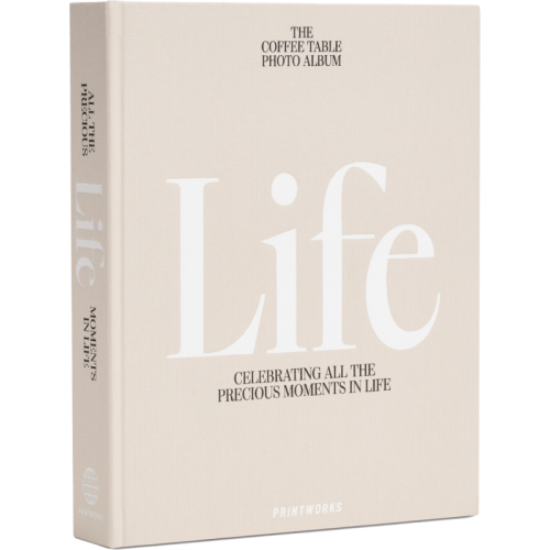 PRINTWORKS Printworks Coffetable Photo album Life Beige