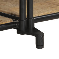 Produktbild för Tv-bänk 160x42x40 cm massivt grovt mangoträ