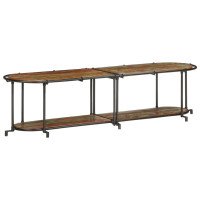 Produktbild för Tv-bänk 160x42x40 cm massivt återvunnet trä