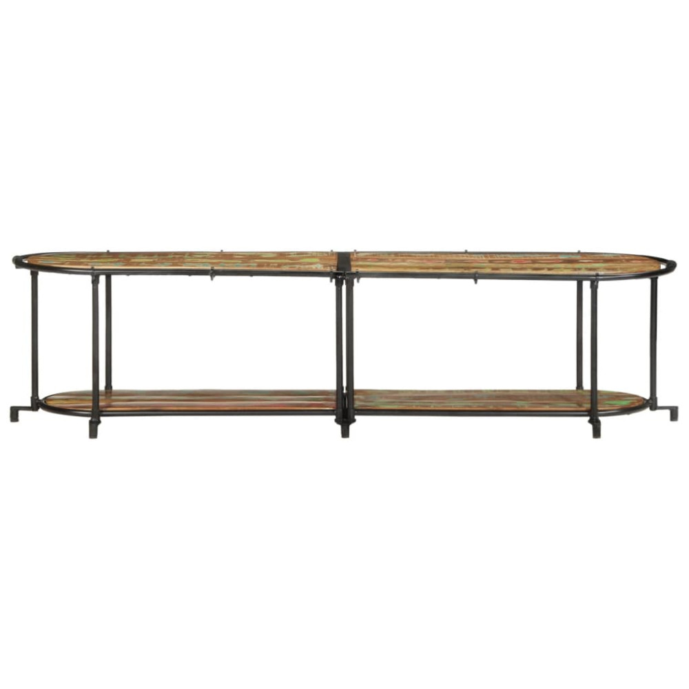 Produktbild för Tv-bänk 160x42x40 cm massivt återvunnet trä