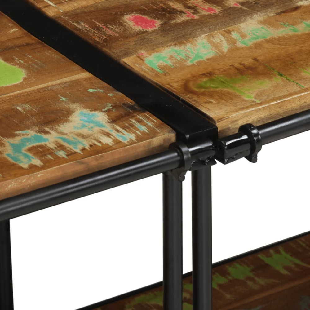 Produktbild för Tv-bänk 160x42x40 cm massivt återvunnet trä
