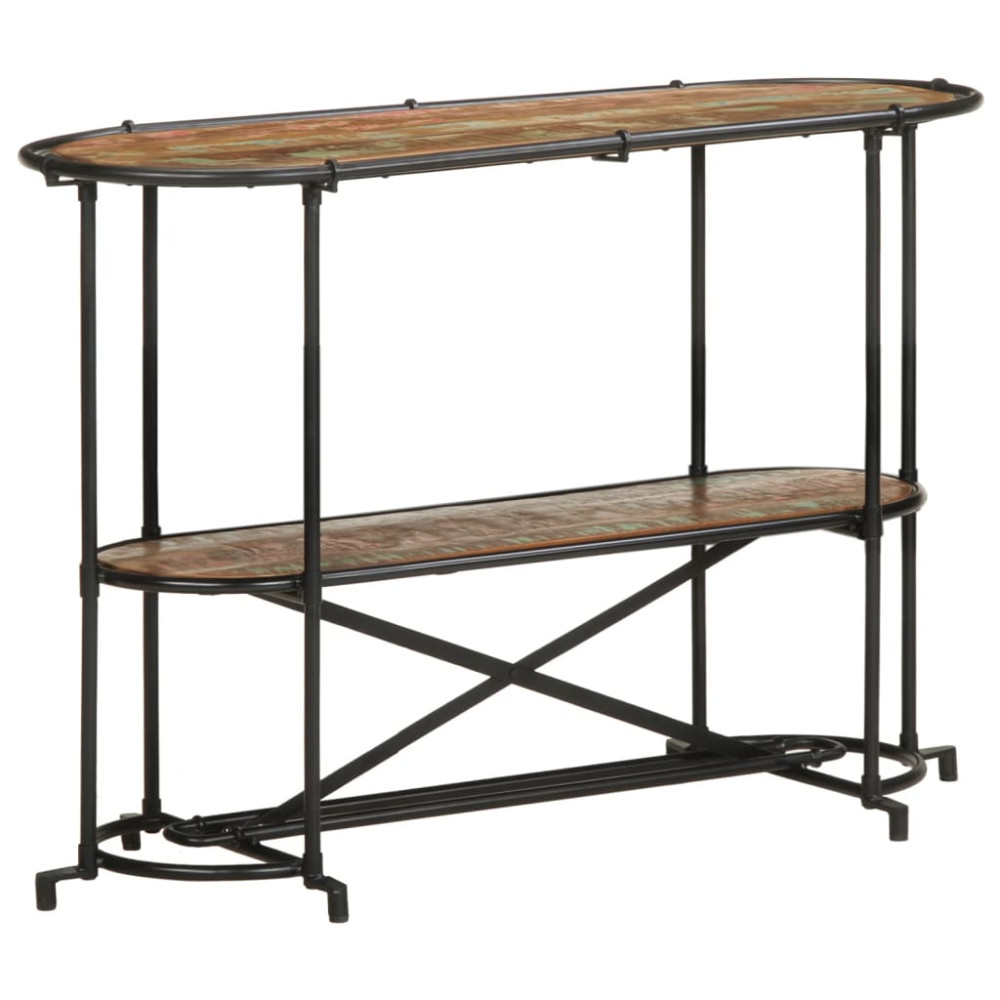 Produktbild för Konsolbord 110x42x76 cm massivt återvunnet trä