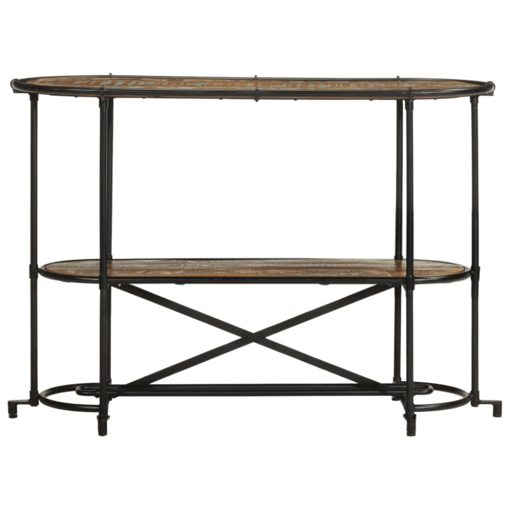 Produktbild för Konsolbord 110x42x76 cm massivt återvunnet trä