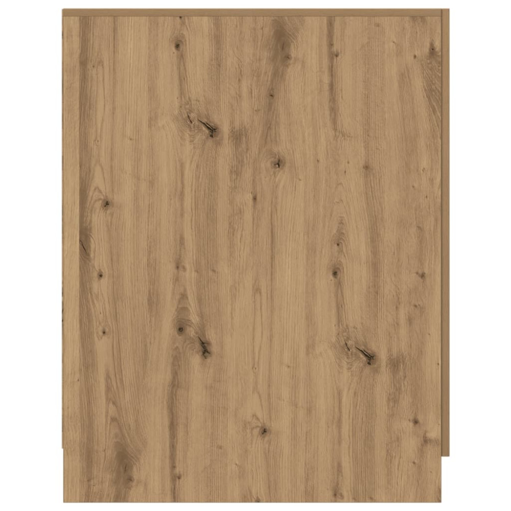 Produktbild för Tvättmaskinsskåp artisan ek 70,5x71,5x91,5 cm