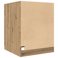 Produktbild för Tvättmaskinsskåp artisan ek 70,5x71,5x91,5 cm