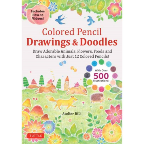 Tuttle Publishing Colored Pencil Drawings & Doodles (häftad, eng)